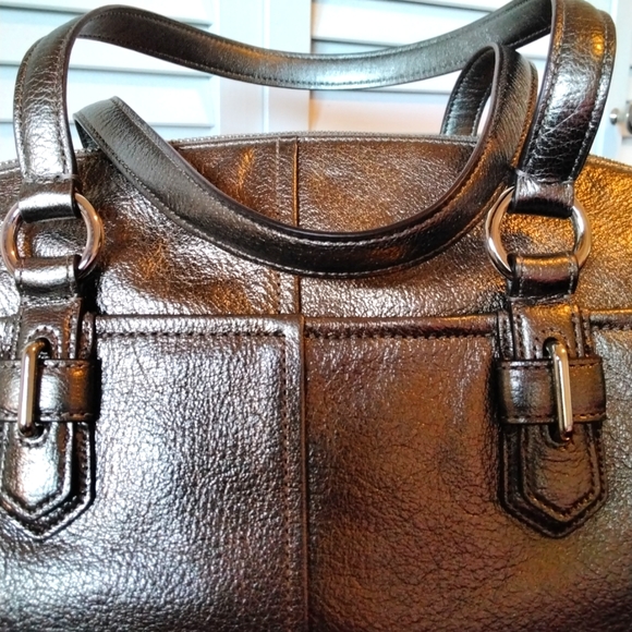 COACH Tote Bag with strap ▪︎ Brand NEW with tags, Gun Metal Silver ❤️ - Picture 2 of 9